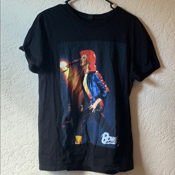 Hot Topic Tops - Brand New - Bay Island David Bowie Tee